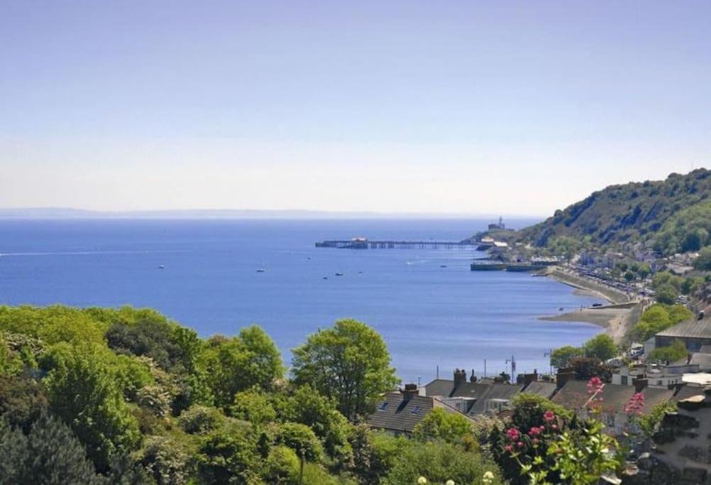 Mumbles - Modern Apartment With Panoramic Sea Views Oystermouth ภายนอก รูปภาพ