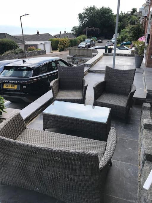 Mumbles - Modern Apartment With Panoramic Sea Views Oystermouth ภายนอก รูปภาพ
